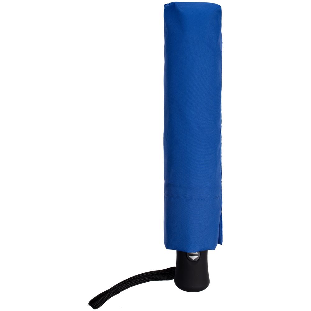 Зонт складной Monsoon, ярко-синий на заказ с логотипом компании