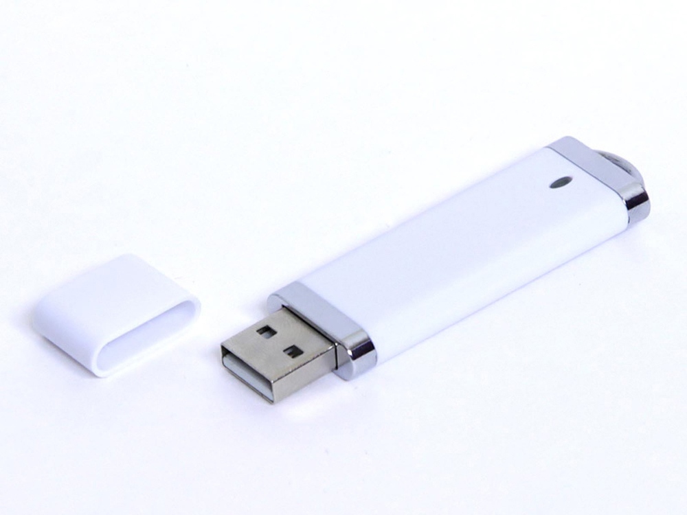 USB 3.0- флешка промо на 128 Гб прямоугольной классической формы заказать в Москве