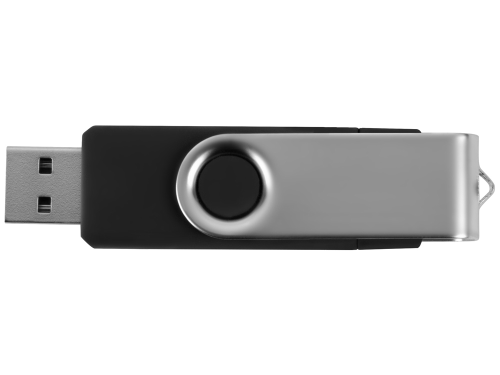USB/micro USB-флешка на 16 Гб «Квебек OTG» заказать под нанесение логотипа