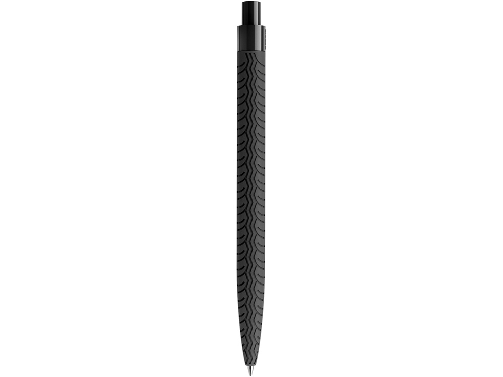 Ручка пластиковая шариковая Prodir QS 03 PRP с рисунком «протектор шины» софт-тач PRP заказать под нанесение логотипа