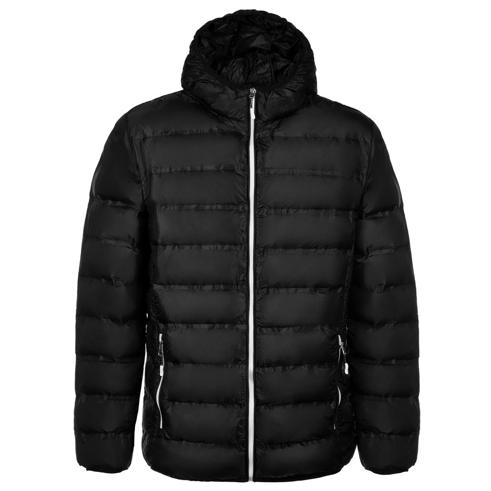 Куртка пуховая мужская Tarner Comfort черная, размер S оптом под нанесение