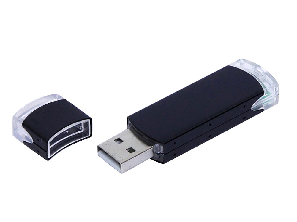 USB 3.0- флешка промо на 32 Гб прямоугольной классической формы заказать в Москве