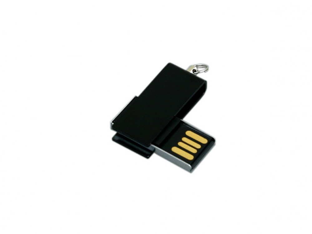 USB 2.0- флешка мини на 16 Гб с мини чипом в цветном корпусе с нанесением логотипа в Москве