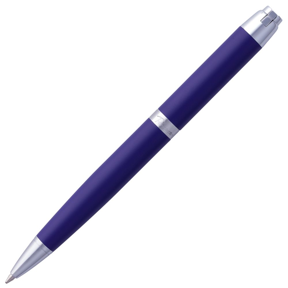 Ручка шариковая Razzo Chrome, синяя заказать под нанесение логотипа