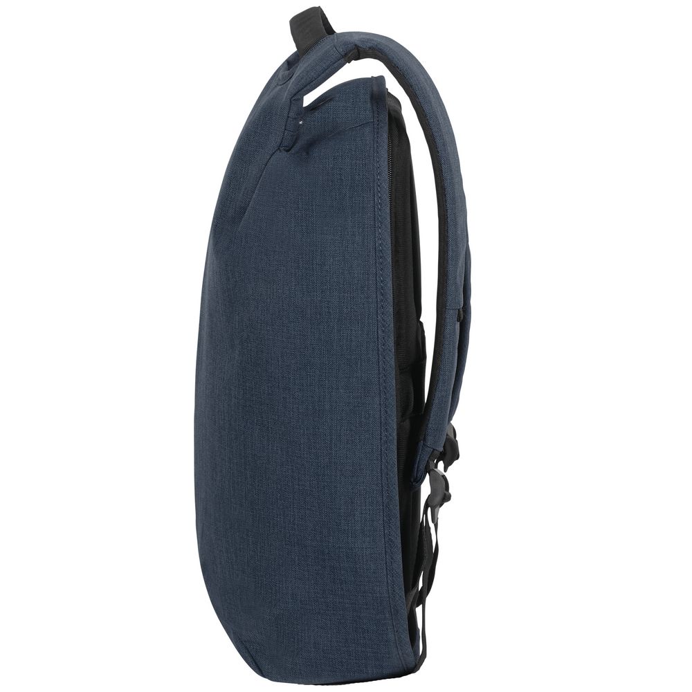 Рюкзак для ноутбука Securipak, темно-синий с нанесением логотипа в Москве