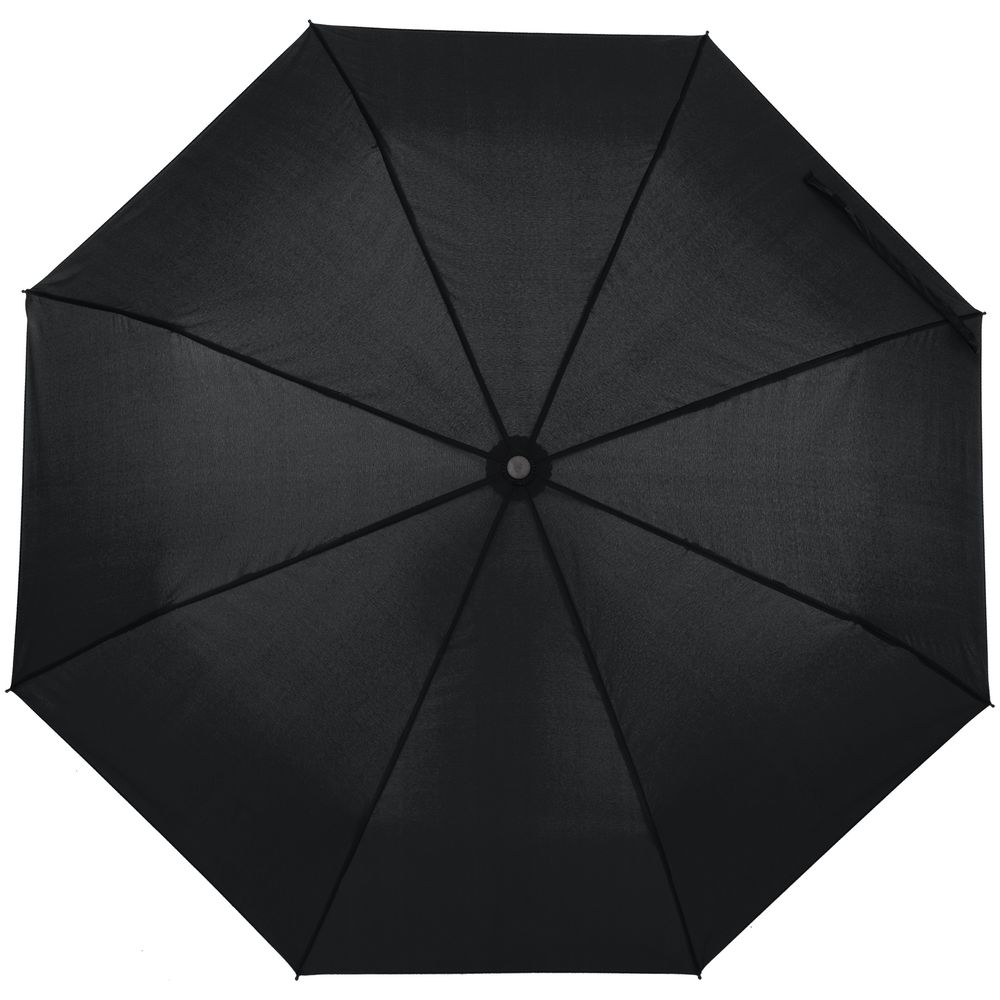 Зонт складной Monsoon, черный заказать в Москве