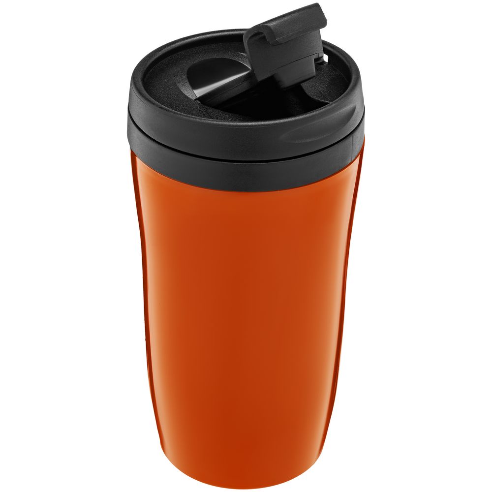 Термостакан Sagga, оранжевый на заказ с логотипом компании