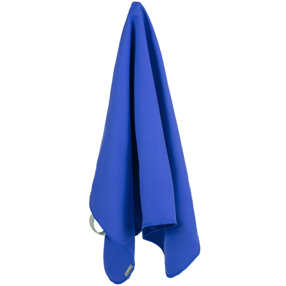 Спортивное полотенце Vigo Small, синее заказать под нанесение логотипа