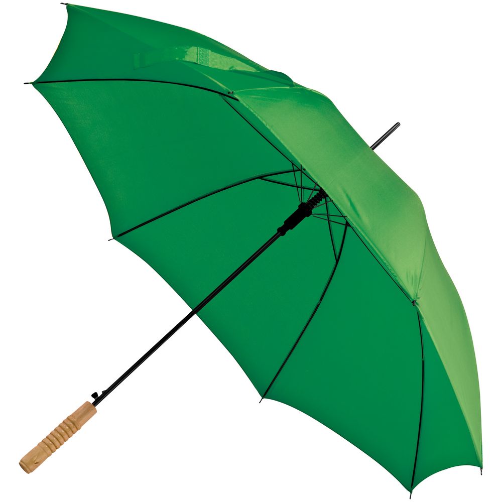 Зонт-трость Lido, зеленый оптом под нанесение