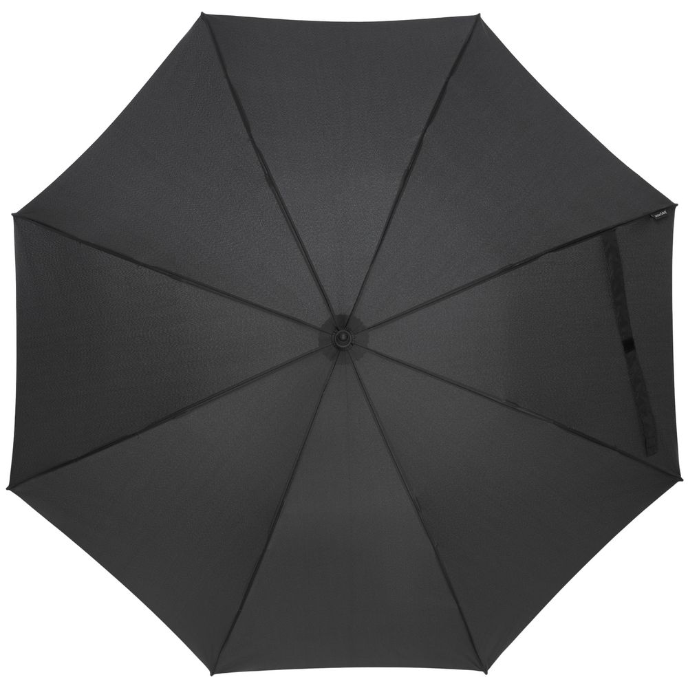 Зонт-трость с цветными спицами Color Style, красный с черной ручкой оптом под нанесение