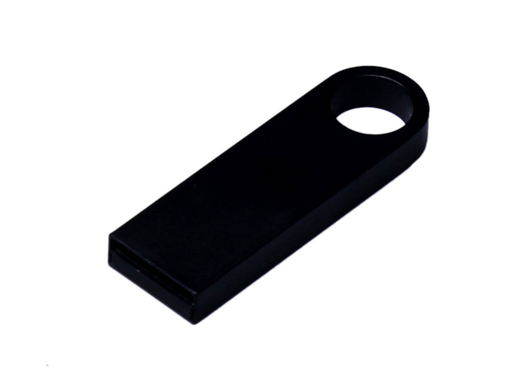 USB 2.0-флешка на 8 Гб с мини чипом и круглым отверстием заказать под нанесение логотипа