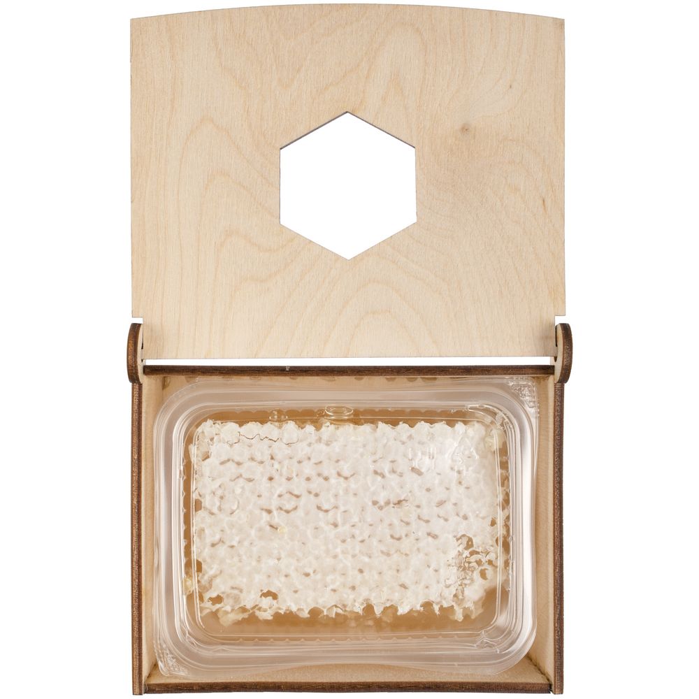Мед Honeycomb в сотах заказать под нанесение логотипа
