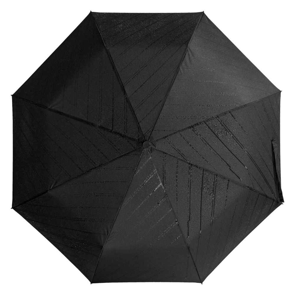 Складной зонт Magic с проявляющимся рисунком, черный заказать в Москве