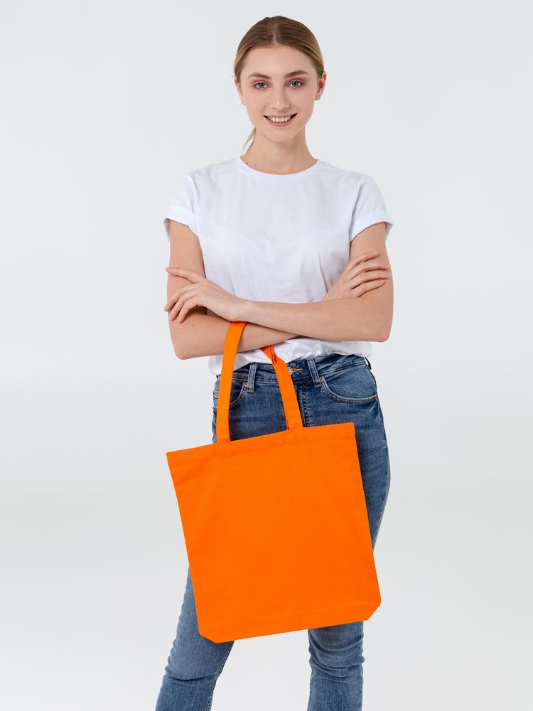 Холщовая сумка Avoska, оранжевая заказать в Москве