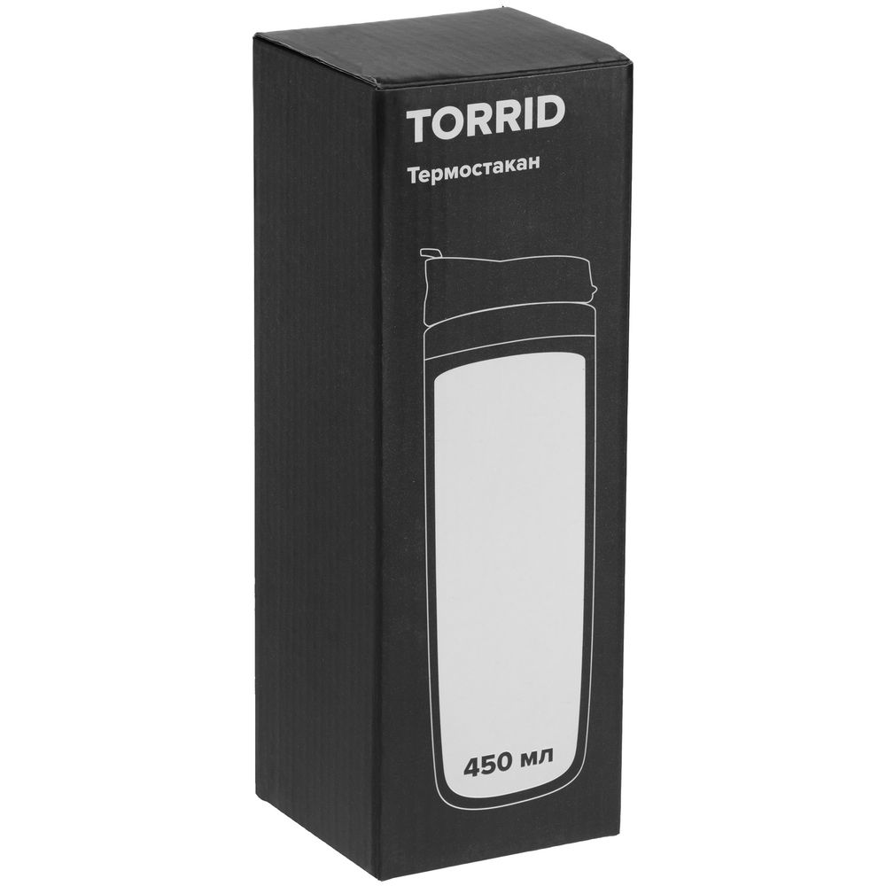 Термостакан Torrid, черный, уценка на заказ с логотипом компании