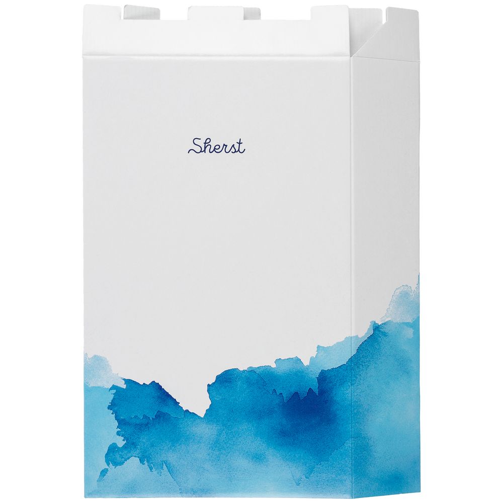 Коробка Sherst, белая на заказ с логотипом компании