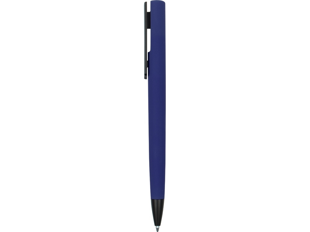 Ручка пластиковая soft-touch шариковая «Taper» с нанесением логотипа в Москве