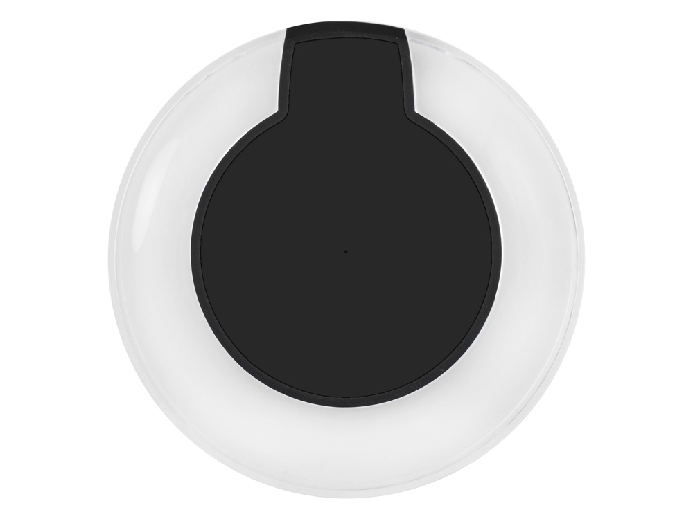 Беспроводное зарядное устройство «Pod» со светодиодной подсветкой заказать под нанесение логотипа