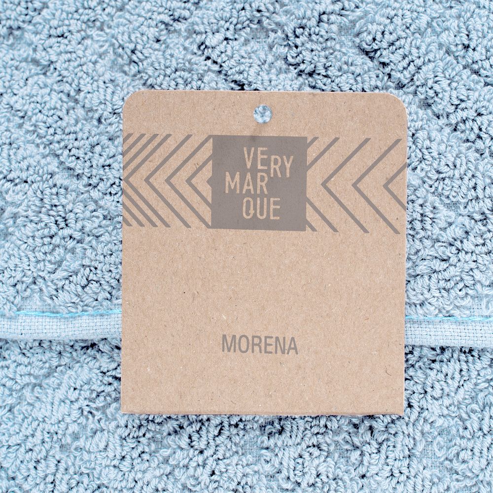 Полотенце Morena, среднее, голубое заказать под нанесение логотипа