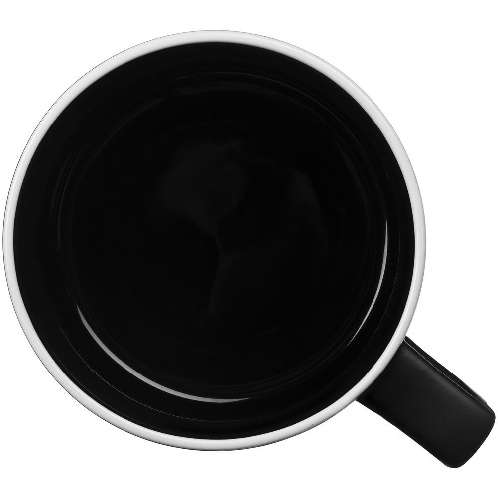 Чашка «Леон», черная заказать под нанесение логотипа