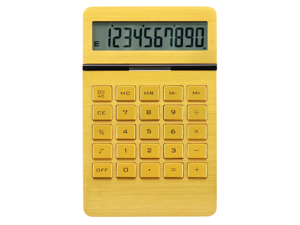 Калькулятор «Золотой» с нанесением логотипа в Москве