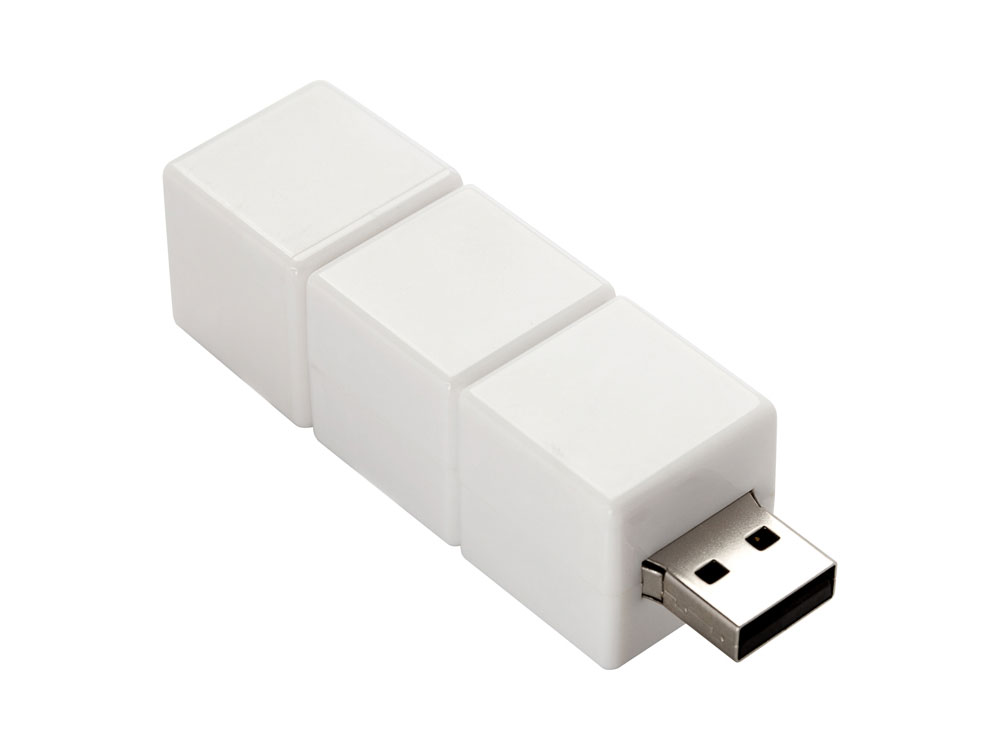USB 2.0- флешка на 64 Гб «Кубик Рубика» заказать под нанесение логотипа