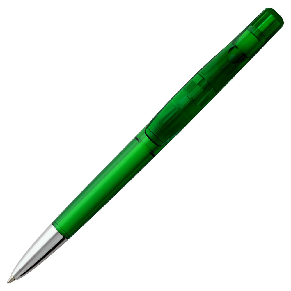 Ручка шариковая Prodir DS2 PTC, зеленая заказать под нанесение логотипа