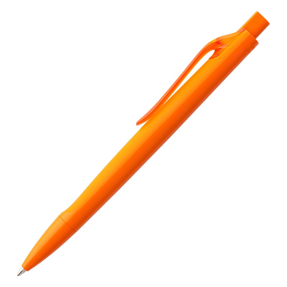 Ручка шариковая Prodir DS6 PPP-T, оранжевая на заказ с логотипом компании