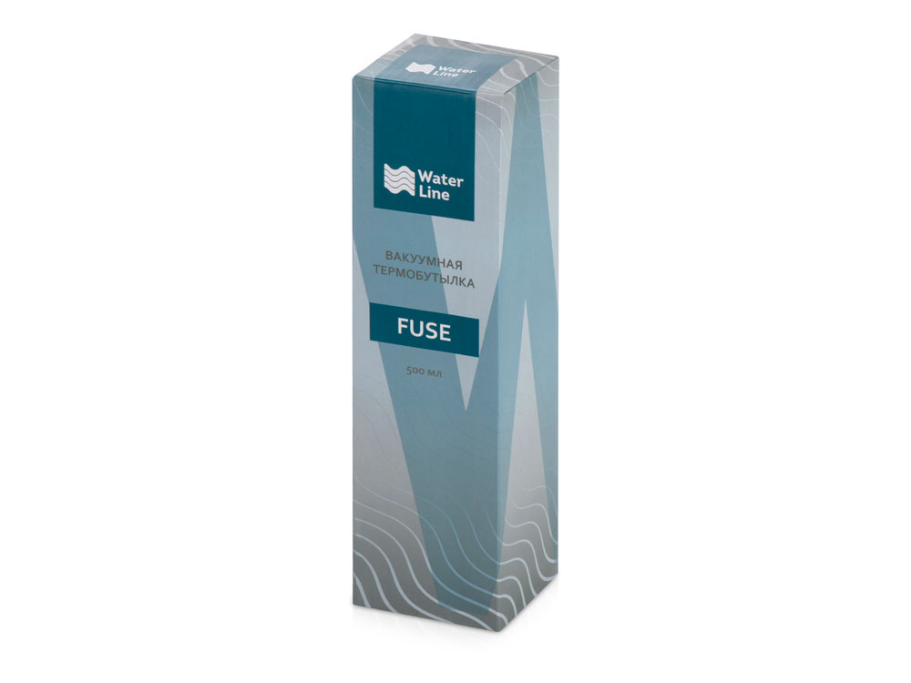 Вакуумная герметичная термобутылка «Fuse» с 360° крышкой, 500 мл на заказ с логотипом компании