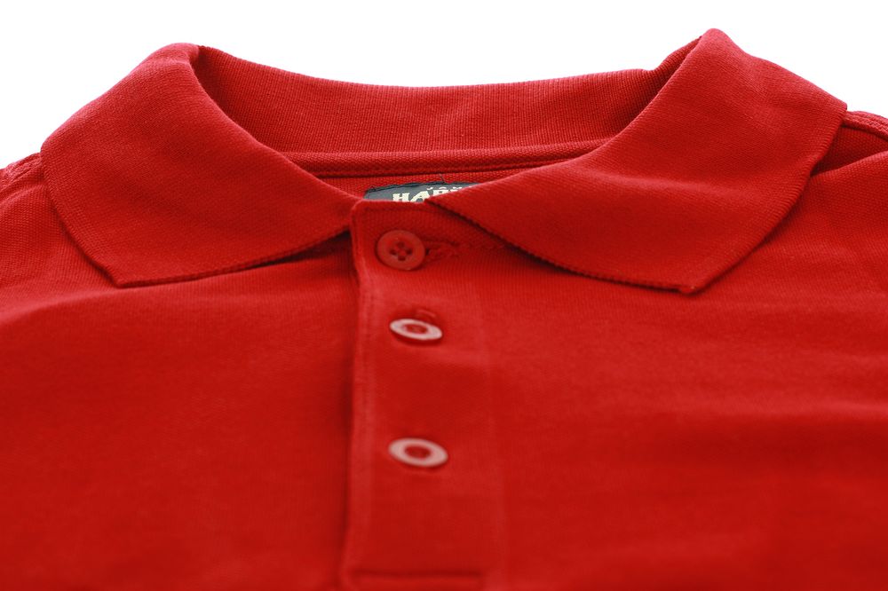 Рубашка поло стретч мужская Eagle, красная, размер S с нанесением логотипа в Москве