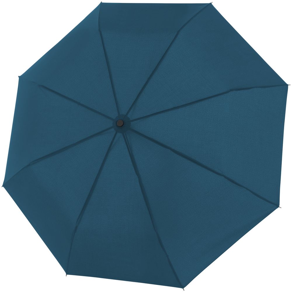 Складной зонт Fiber Magic Superstrong, голубой оптом под нанесение