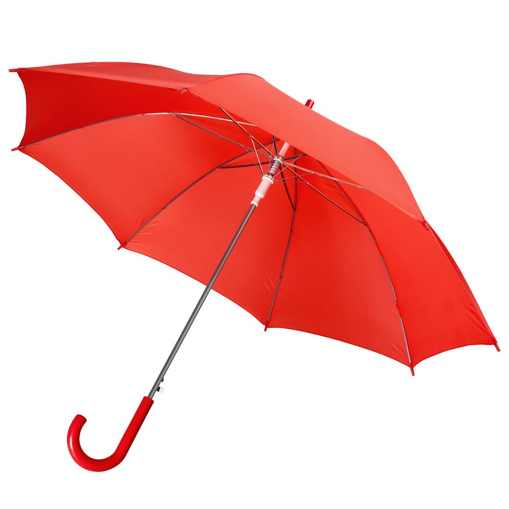 Зонт-трость Promo, красный оптом под нанесение