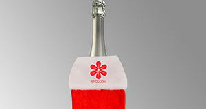 Мешок для шампанского на заказ с логотипом компании